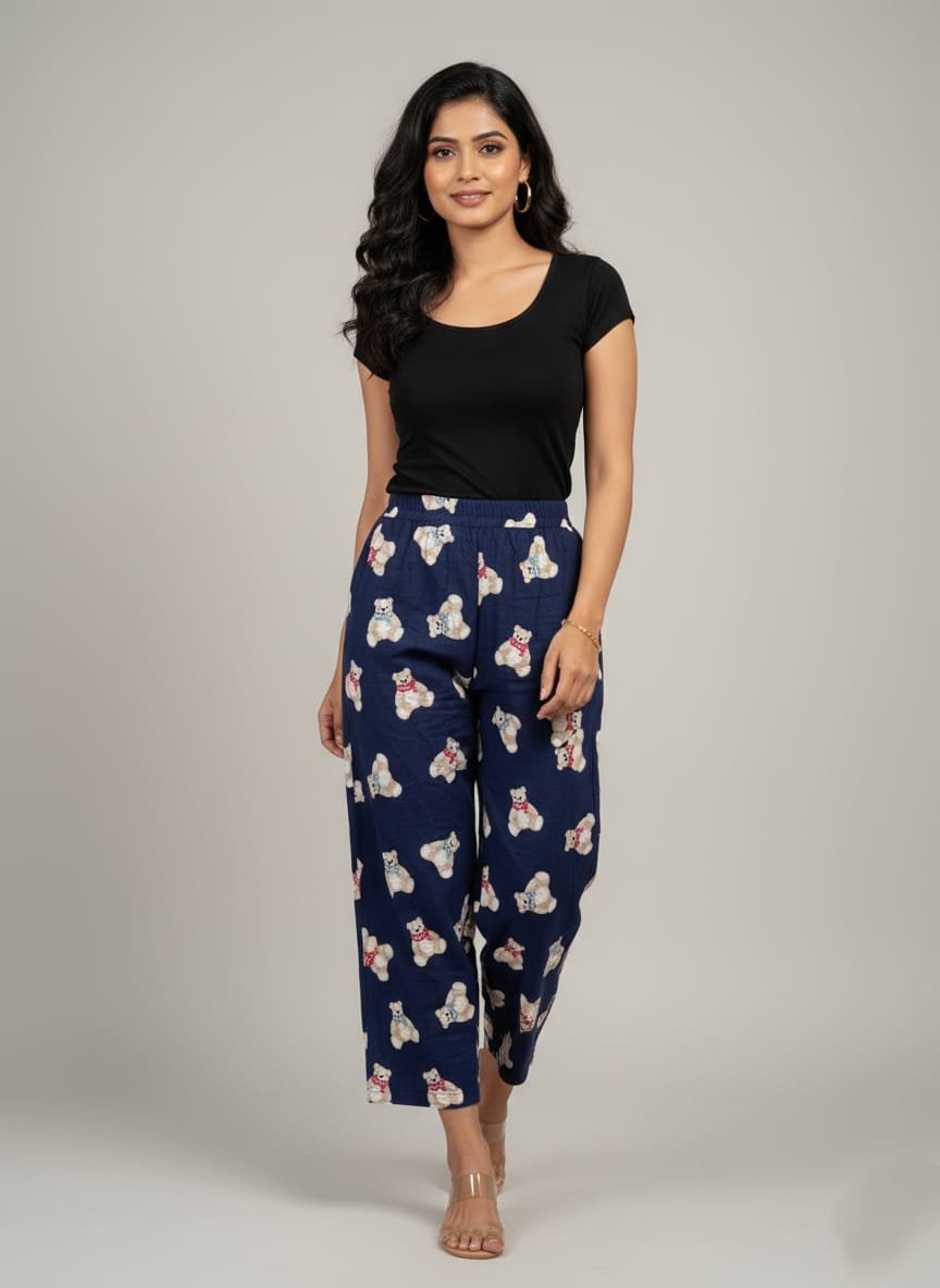 Women's Soft Knit Trousers