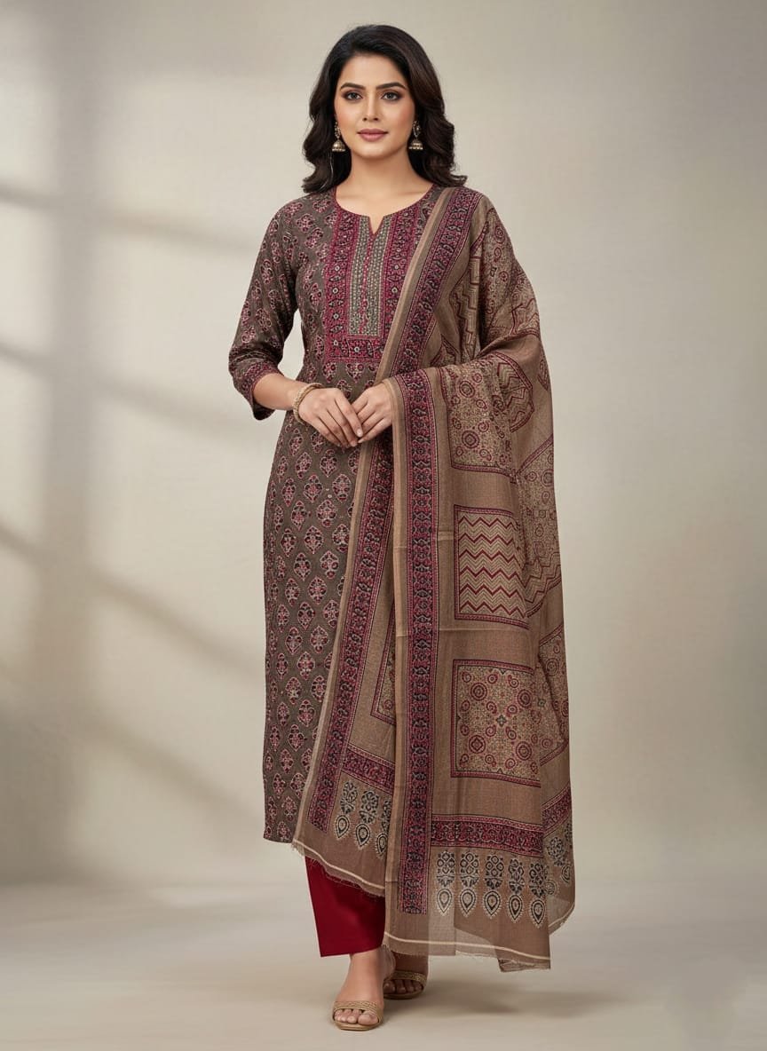 Cotton Boutique Unstitched Dress