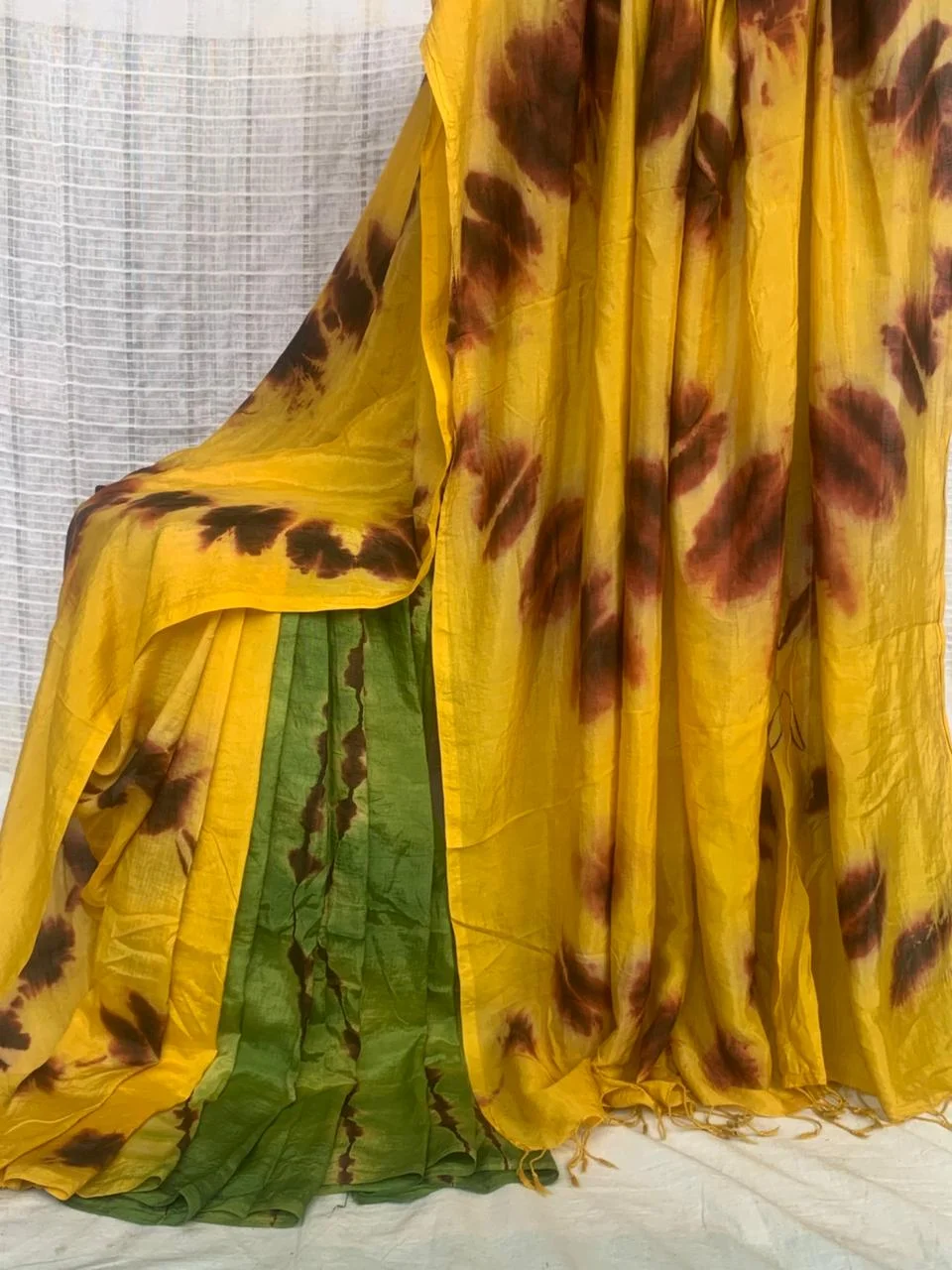 Shiburi Dye Silk Saree (10)