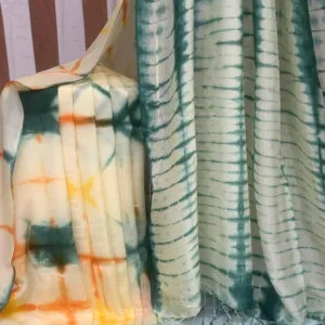 Shiburi Dye Silk Saree by Shuch Shilpo