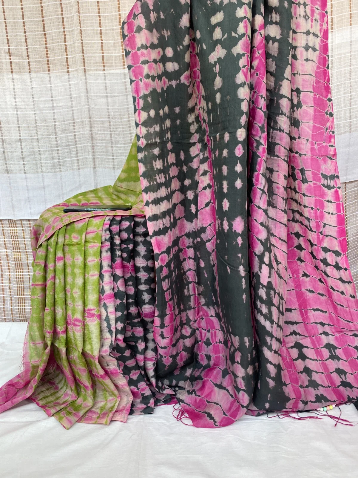Shiburi Dye Silk Saree (19)
