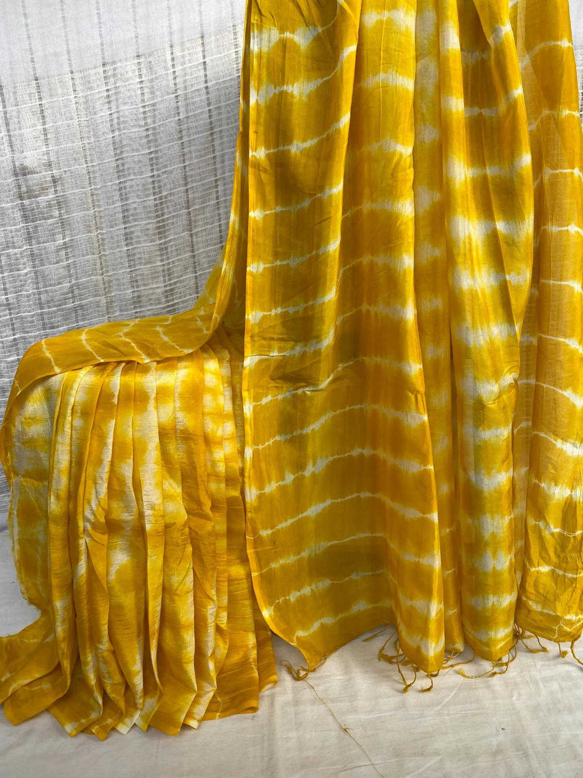 Shiburi Dye Silk Saree (9)