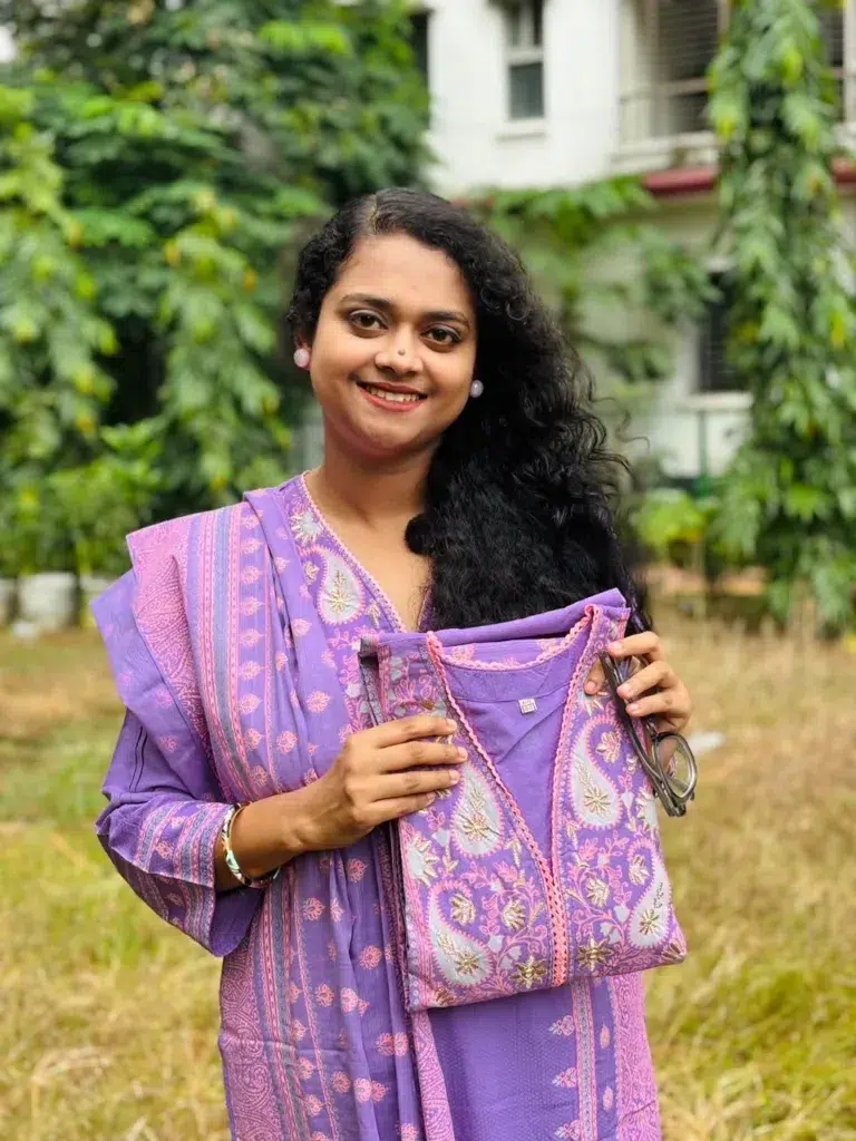 Aarong Inspired Lavender Dress