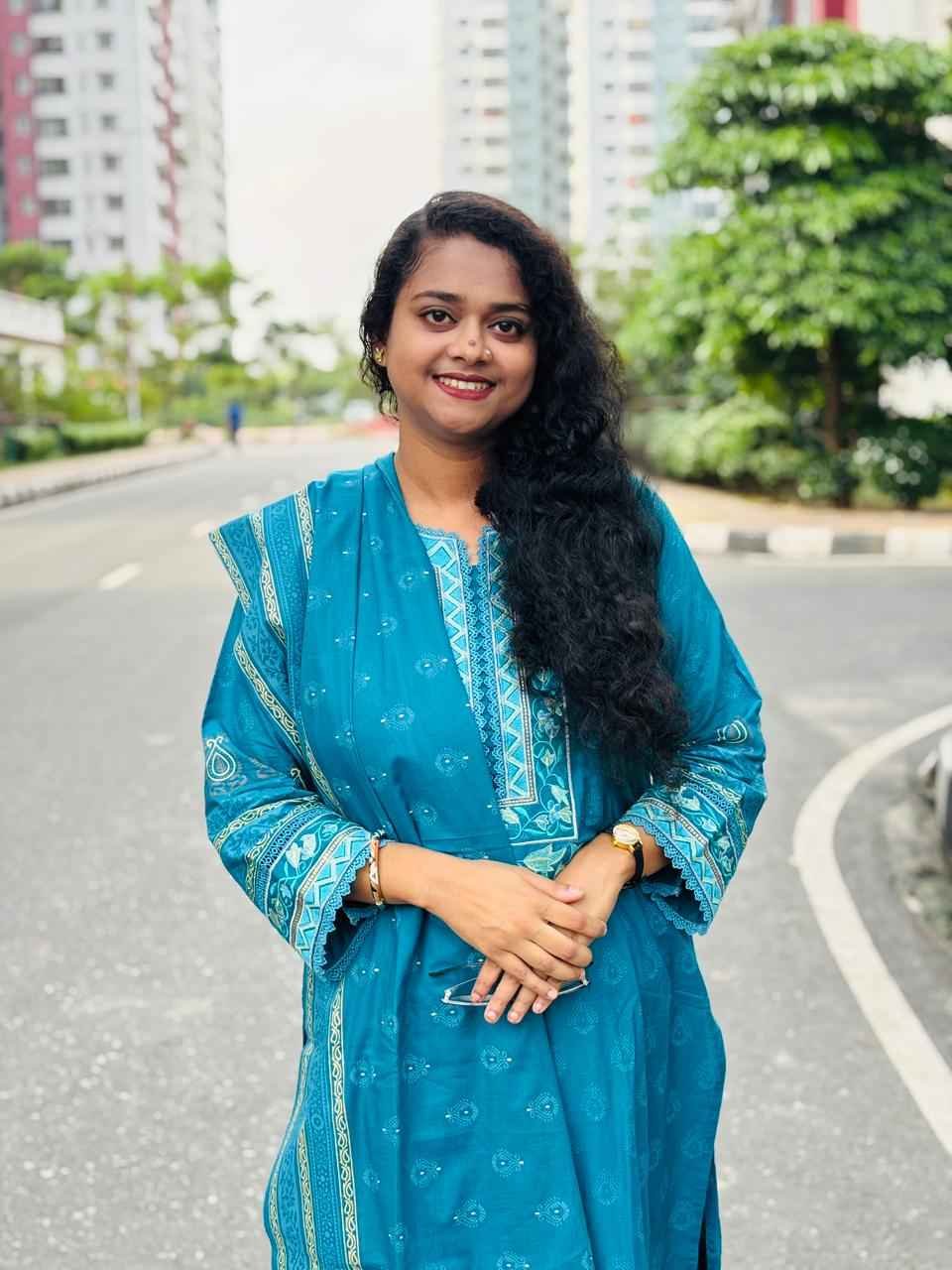 আড়ং ইন্সপায়ারড ফুল স্টিচড থ্রি পিস-SG01