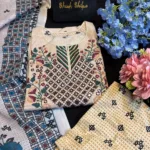 BM01 – Aarong-Inspired Embroidered Cotton 3-Piece