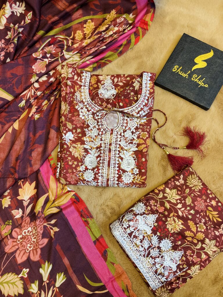 Pakistani Elegant Designer Three-Piece