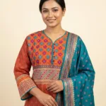 BO01-Pure Cotton Embroidered Three-Piece