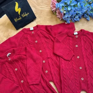 BSW02 Maroon Baby Romper