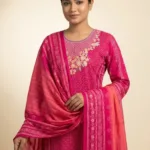 HP01-Pure Cotton Embroidered Three-Piece
